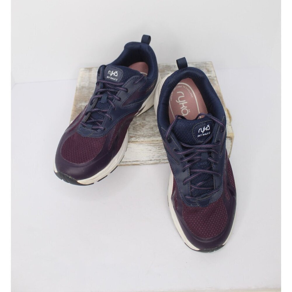 Ryka‎ SGS Support Athletic Running Shoe Women's Size 9 Blue Purple Walking